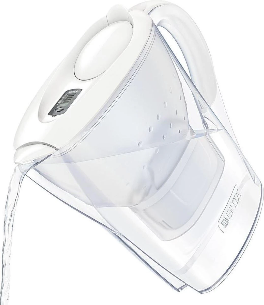 BRITA - Waterfilterkan Marella Cool - Wit - 2,4L + 12 MAXTRA+ Waterfilterpatronen 8 BRITA - Waterfilterkan Marella Cool - Wit - 2,4L + 12 MAXTRA+ Waterfilterpatronen - Afbeelding 6