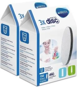 BRITA - Waterfilterpatroon MicroDisc 3-Pack -Beste Koffie Winkel 1054x1200