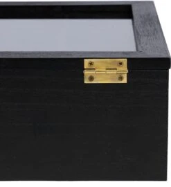 Theedoos Zwart 9-vaks - Met Fluweel - 23 X 23 Cm 10 Theedoos Zwart 9-vaks - Met Fluweel - 23 X 23 Cm -Beste Koffie Winkel 1099x1200 1