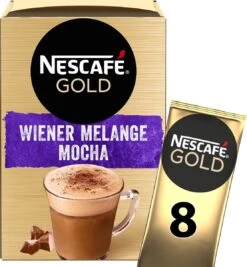 Nescafé Gold Wiener Melange Mocha Oploskoffie - 6 Doosjes à 8 Zakjes 9 Nescafé Gold Wiener Melange Mocha Oploskoffie - 6 Doosjes à 8 Zakjes -Beste Koffie Winkel 1111x1200 5