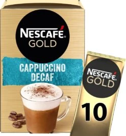 Nescafé Gold Cappuccino Decafé Oploskoffie - Ongezoet - 6 Doosjes à 10 Zakjes 6 Nescafé Gold Cappuccino Decafé Oploskoffie - Ongezoet - 6 Doosjes à 10 Zakjes -Beste Koffie Winkel 1111x1200 8
