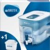BRITA - Waterfilterkan - Flow Cool - Blauw - 8,2L + 12 Pack MAXTRA+ Waterfilterpatronen - Voordeelverpakking