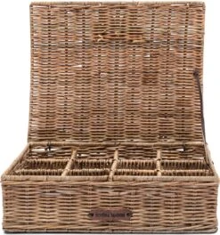 Riviera Maison Theedoos Rotan - Rustic Rattan Rue Du Bac Tea Box - Naturel 7 Riviera Maison Theedoos Rotan - Rustic Rattan Rue Du Bac Tea Box - Naturel -Beste Koffie Winkel 1121x1200