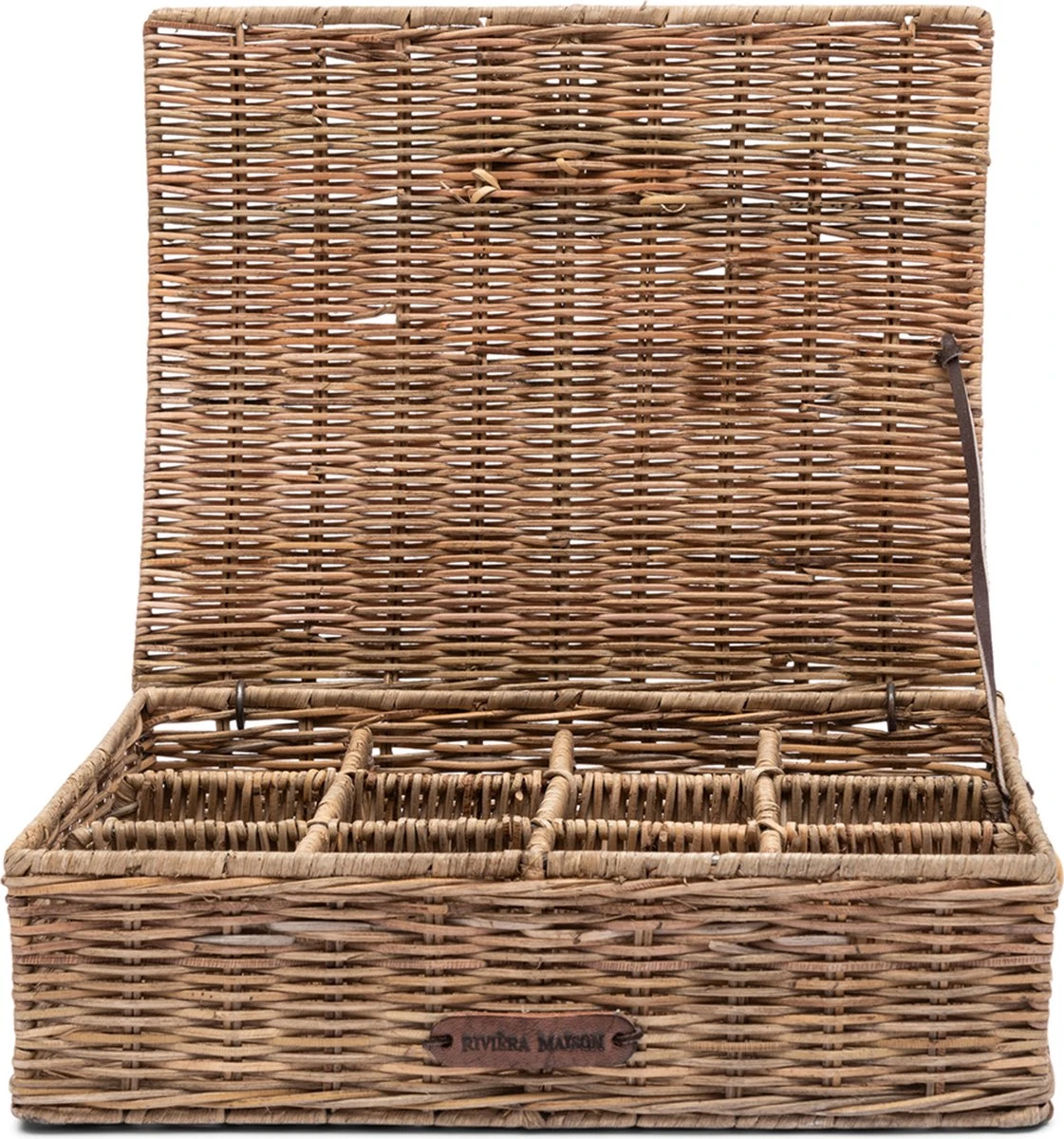 Riviera Maison Theedoos Rotan - Rustic Rattan Rue Du Bac Tea Box - Naturel 5 Riviera Maison Theedoos Rotan - Rustic Rattan Rue Du Bac Tea Box - Naturel - Afbeelding 3