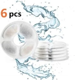 Drinkfontein Filters 6 Stuks - Navulling Kattenfontein - Water Filter - Drinkfilters - Filter Waterreservoir - Waterfilter Drinkfontein -Beste Koffie Winkel 1124x1200 2