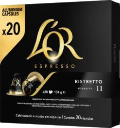 L'OR Espresso Ristretto Koffiecups - Intensiteit 11/12 - 10 X 20 Capsules -Beste Koffie Winkel 1128x1200 1