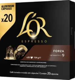 L'OR Espresso Forza Koffiecups - Intensiteit 9/12 - 10 X 20 Capsules -Beste Koffie Winkel 1128x1200 2