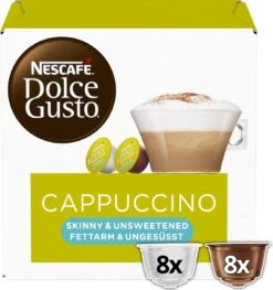 Nescafé Dolce Gusto Cappuccino Light Capsules - 48 Koffiecups -Beste Koffie Winkel 1129x1200
