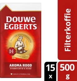 Douwe Egberts Aroma Rood Filterkoffie - 15 X 500 Gram -Beste Koffie Winkel 1132x1200 4
