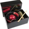 Merkloos Matcha Thee Set Inclusief Handgemaakte Matcha Kom, Bamboe Matcha Klopper, Chasen Houder Rood En Bamboe Maatschep - Complete Matcha Set -Beste Koffie Winkel 1158x1200