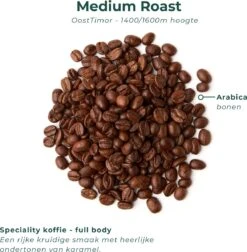 Soolong Sense Oost Timor Nr1000 Koffiebonen Smooth Lacau - Speciality Koffie Arabica Medium Roast Met Rijke Kruidige Smaak Met Heerlijke Ondertonen Van Karamel - Zak 250gram -Beste Koffie Winkel 1174x1200