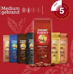 Douwe Egberts Aroma Rood Koffiebonen - 4 X 1000 Gram - Extra Grote Verpakking -Beste Koffie Winkel 1181x1200 1