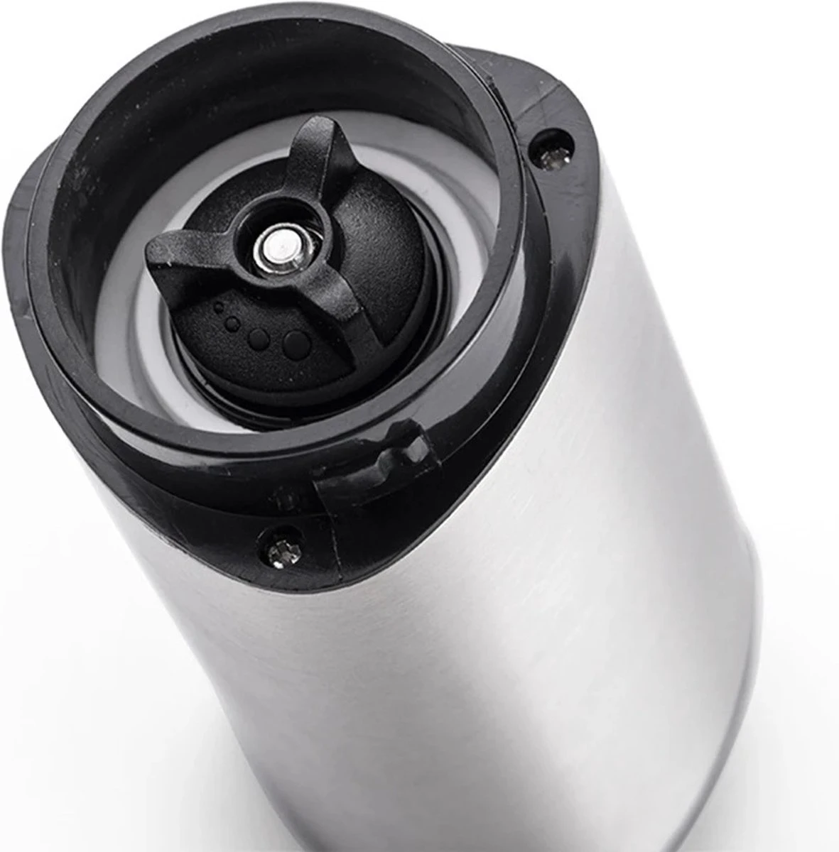 Comes In Handy - Koffiemolen Handmatig - Keramische Kern - Roestvrijstaal - Instelbare Maalgraad 5 Comes In Handy - Koffiemolen Handmatig - Keramische Kern - Roestvrijstaal - Instelbare Maalgraad - Afbeelding 3