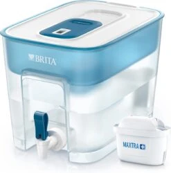 BRITA - Waterfilterkan Flow Cool - Blauw - 8,2L