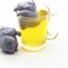Merkloos LeuksteWinkeltje Theefilter Nijlpaard Hippo - Theezeef / Thee-ei / Infuser Voor Losse Thee