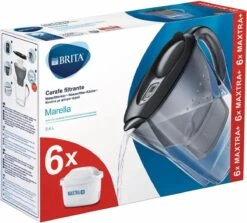 BRITA - Waterfilterkan Marella Cool - Grafiet - 2,4L + 6 MAXTRA+ Waterfilterpatronen -Beste Koffie Winkel 1200x1082 1