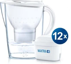 BRITA - Waterfilterkan Marella Cool - Wit - 2,4L + 12 MAXTRA+ Waterfilterpatronen 35 BRITA - Waterfilterkan Marella Cool - Wit - 2,4L + 12 MAXTRA+ Waterfilterpatronen -Beste Koffie Winkel 1200x1087
