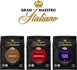Gran Maestro Italiano – Extra Forte - Koffiepads - Senseo Compatibel Pads – Krachtig En Karakteristiek - 6 X 36 Pads -Beste Koffie Winkel 1200x1094 1
