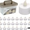 Merkloos Set Theelichtjes LED - Box Met 48 Stuks - INCLUSIEF Batterijen -Beste Koffie Winkel 1200x1097