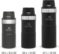 Stanley The Trigger-Action Travel Mug 0,25L - Thermosfles - Black -Beste Koffie Winkel 1200x1098