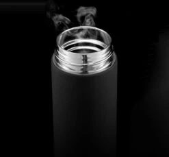 Thermosfles 500 Ml - Met Thee Filter - Mat Zwart -Beste Koffie Winkel 1200x1114 1