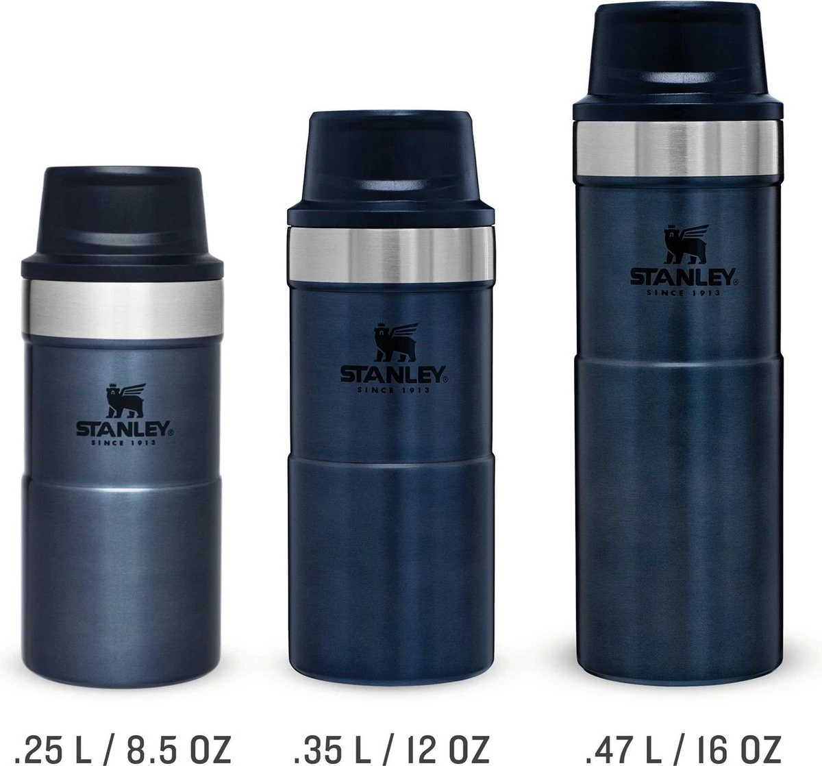 Stanley Classic Trigger-Action Thermosfles - 0.35L- Nightfall 17 Stanley Classic Trigger-Action Thermosfles - 0.35L- Nightfall - Afbeelding 15