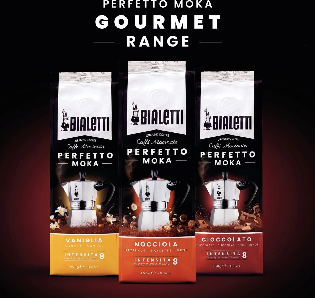 Bialetti Moka Intenso Gemalen Koffie - 4 X 250 Gram 12 Bialetti Moka Intenso Gemalen Koffie - 4 X 250 Gram - Afbeelding 10