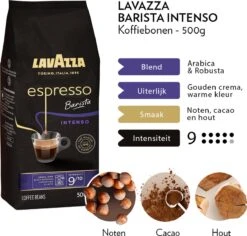 Lavazza Espresso Barista Intenso Koffiebonen - 500 Gram X4 12 Lavazza Espresso Barista Intenso Koffiebonen - 500 Gram X4 -Beste Koffie Winkel 1200x1148 4