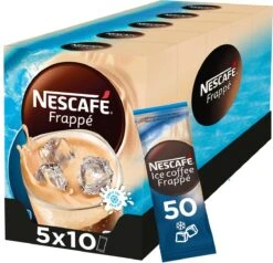 Nescafé Frappé Oploskoffie - 5 Doosjes à 10 Zakjes 9 Nescafé Frappé Oploskoffie - 5 Doosjes à 10 Zakjes -Beste Koffie Winkel 1200x1156
