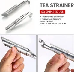 BOTC Thee Infuser - RVS - Theezeef - Thee Knijptang - Thee Ei - Theepot Infuser - Theezeefje -KOMEO160 -Beste Koffie Winkel 1200x1170