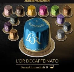 L'OR Espresso Decaffeinato Koffiecups - Intensiteit 6/12 - 10 X 10 Capsules 23 L'OR Espresso Decaffeinato Koffiecups - Intensiteit 6/12 - 10 X 10 Capsules -Beste Koffie Winkel 1200x1173 1