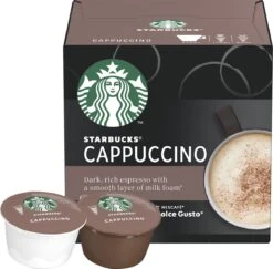 Starbucks By Dolce Gusto Cappuccino Capsules - 36 Koffiecups -Beste Koffie Winkel 1200x1179 1