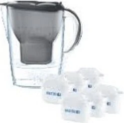 BRITA - Waterfilterkan Marella Cool - Grafiet - 2,4L + 6 MAXTRA+ Waterfilterpatronen -Beste Koffie Winkel 1200x1183