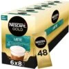 Nescafé Gold Latte Macchiato Oploskoffie - 6 Doosjes à 8 Zakjes -Beste Koffie Winkel 1200x1184 6