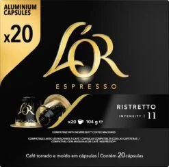 L'OR Espresso Ristretto Koffiecups - Intensiteit 11/12 - 10 X 20 Capsules -Beste Koffie Winkel 1200x1187 7