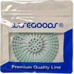 WiseGoods - Haarstopper - Haarvanger - Douche Zeef - Douche Filter - Haarfilter - Douche Afvoer - Siliconen - Blauw -Beste Koffie Winkel 1200x1190