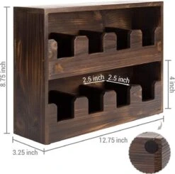 Theedoos - Gebrand Hout - 8 Vaks (~90 Zakjes) - Duurzaam - Compact Design - 32x8x22 Cm - Cadeautip 11 Theedoos - Gebrand Hout - 8 Vaks (~90 Zakjes) - Duurzaam - Compact Design - 32x8x22 Cm - Cadeautip -Beste Koffie Winkel 1200x1191