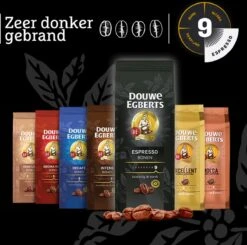 Douwe Egberts Espresso Koffiebonen - 4 X 1000 Gram - Extra Grote Verpakking -Beste Koffie Winkel 1200x1191 7