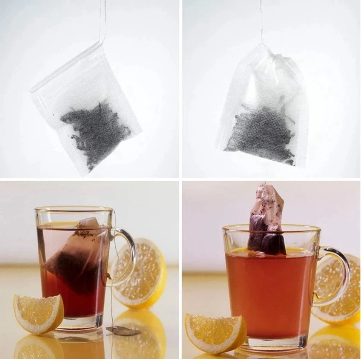 Lege Theezakjes Voor Losse Thee 200 Stuks 5 X 7 Cm - Biologisch Afbreekbaar En Recyclebaar 5 Lege Theezakjes Voor Losse Thee 200 Stuks 5 X 7 Cm - Biologisch Afbreekbaar En Recyclebaar - Afbeelding 3