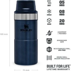 Stanley Classic Trigger-Action Thermosfles - 0.35L- Nightfall 23 Stanley Classic Trigger-Action Thermosfles - 0.35L- Nightfall -Beste Koffie Winkel 1200x1197 12