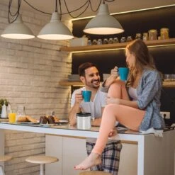 Relaxdays Voorraadbus Koffie - Koffieblik - Luchtdicht - Koffiebus - Zilver - Metaal Groot -Beste Koffie Winkel 1200x1200 143