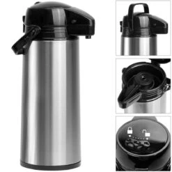 Basic Thermoskan Met Pomp - 1,8 Liter - RVS - Vaatwasserbestendig -Beste Koffie Winkel 1200x1200 346