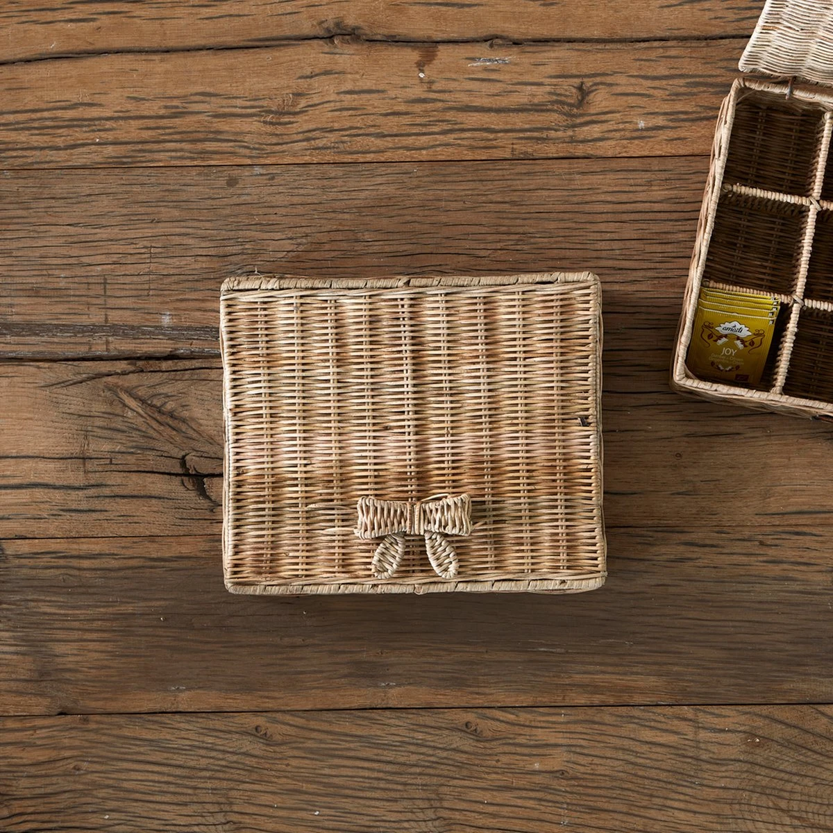 Riviera Maison Theedoos Rotan - Rustic Rattan Rue Du Bac Tea Box - Naturel 4 Riviera Maison Theedoos Rotan - Rustic Rattan Rue Du Bac Tea Box - Naturel - Afbeelding 2