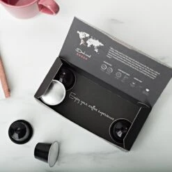 Aroma Club - Proefpakket Nespresso Compatible Capsules (100 St.) - 5 Smaken - Espresso & Lungo - 100% Aluminium Koffiecups -Beste Koffie Winkel 1200x1200 432