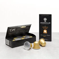 Aroma Club - Proefpakket Nespresso Compatible Capsules (100 St.) - 5 Smaken - Espresso & Lungo - 100% Aluminium Koffiecups -Beste Koffie Winkel 1200x1200 435