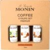 Monin Koffiesiropen MIX Set Klein 3x 5cl (Chocolate Cookie, Salted Caramel En Franse Vanille) -Beste Koffie Winkel 1200x1200 538