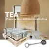Tea Treasure Plateau Zilver - Losse Thee - Theeblikken - Theedoos- Theeplateau - Maatschep - Theebeleving- Cadeau 1 Tea Treasure Plateau Zilver - Losse Thee - Theeblikken - Theedoos- Theeplateau - Maatschep - Theebeleving- Cadeau -Beste Koffie Winkel 1200x1200 56