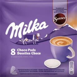 Senseo Milka Pads - 4 X 8 Pads - Warme Chocolademelk -Beste Koffie Winkel 1200x1200 562