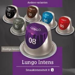 Douwe Egberts Lungo Intens (8) - 5 X 40 Koffiecups -Beste Koffie Winkel 1200x1200 605