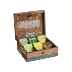 Raw Materials Scrapwood Theedoos – 6 Vakken – Gerecycled Hout -Beste Koffie Winkel 1200x1200 78